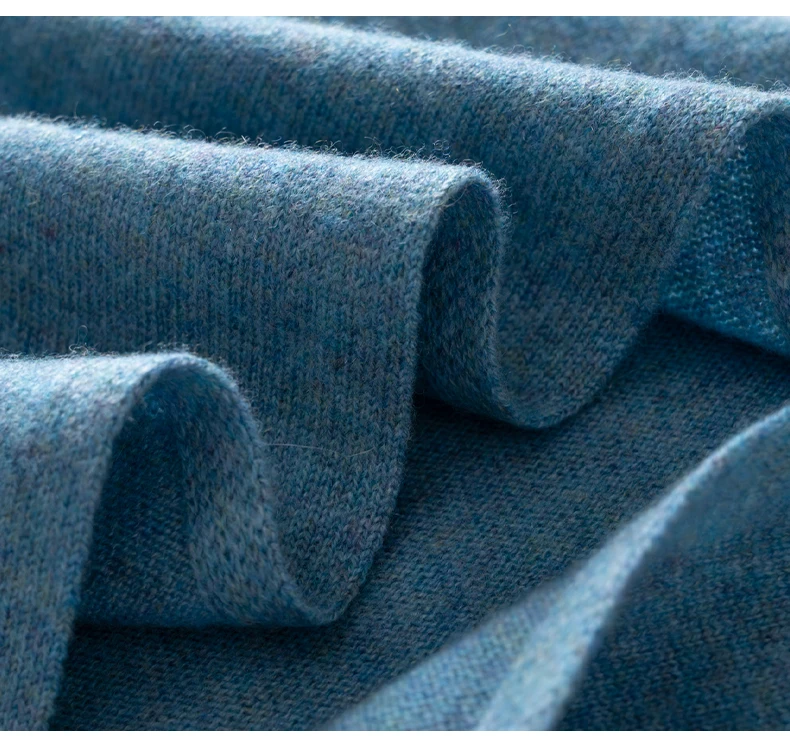 Herbst Winter 100% Kaschmir Neue Schal Warme Gestrickte Dreieck Schal Klimaanlage Vielseitig Schulter Schutz Hals Wärmer – Detail 21
