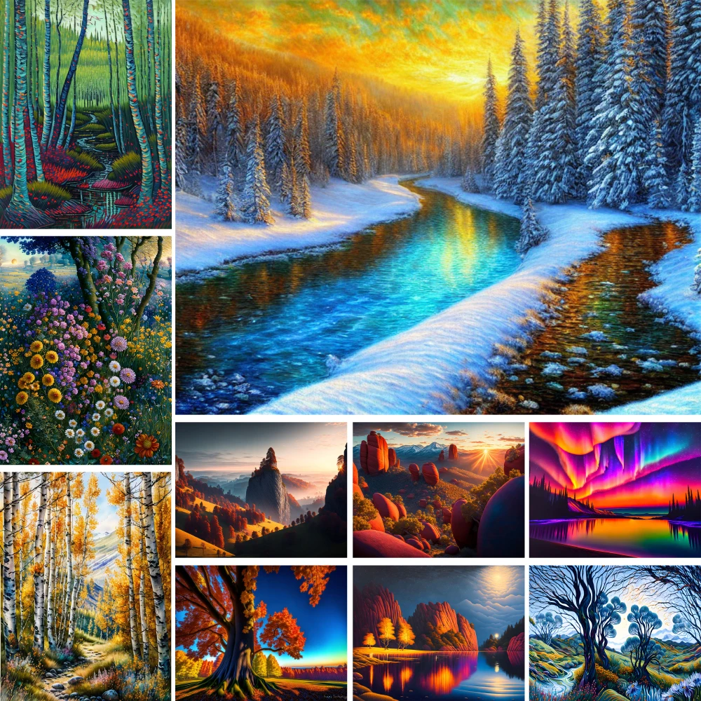 Nature Diamond Painting Kits