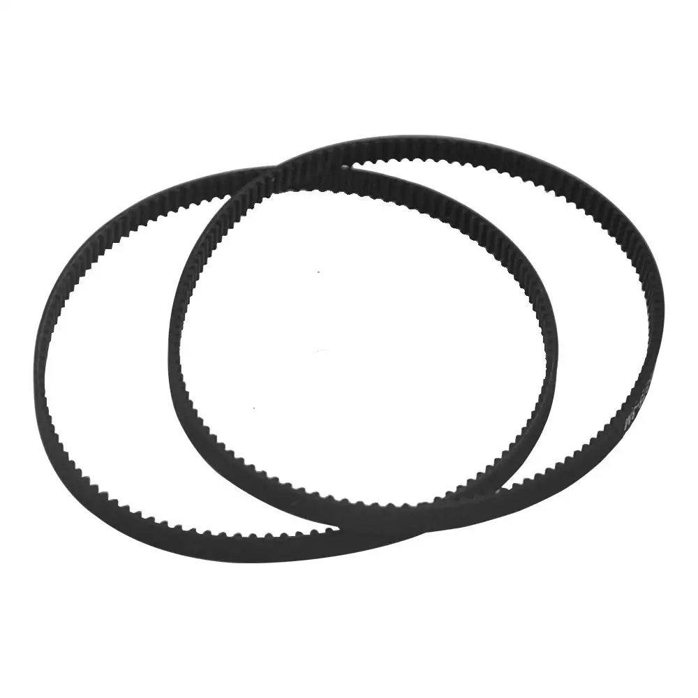 

HTD 3M Synchronous Belt Length 168mm Teeth 56 Width 6mm Arc Teeth Belt 2Pcs/Pack