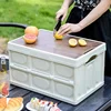 1 Outdoor Camping Storage Box With Handle 15L Foldable Storage Box Portable Camping And Picnic Storage Box Car Luggage 1