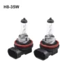 2pcs H8 Halogen 35W 12V 4300K Fog Light Bulbs Bright Clear Amber Replacement Pair Car-Headlight Bulbs Accessories 5