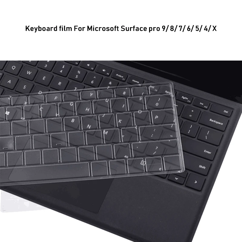 Pellicola Per Tastiera Per Microsoft Surface Pro 9/8/7/6/5/4/X Surface Laptop4/3/2 Surface Book3/2/1 Pellicola Protettiva Per Cover Per Tastiera