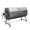 Double Location Gas Spit Roaster  Natural Gas  Large Capacity Grill With Grilling Accessories For Garden BBQ 1