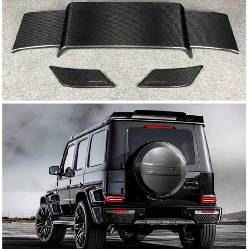 

Спойлер из настоящего углеволокна для Mercedes-Benz G Class W464 G500 G550 G350 G63 G65 2018-2022