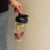 Shaker Bottle with Shaker Balls Leak Proof Drink Shaker Bottle for Shake and Pre Work Out Best Cup 4