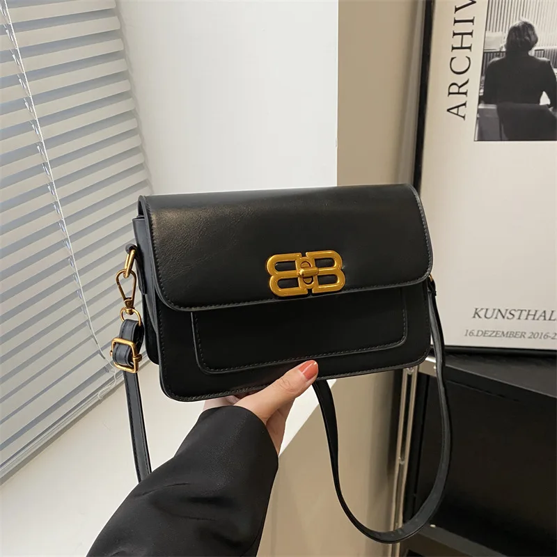 New Retro Mini Square Bag for Women, Vintage Chic Shoulder Crossbody Purse with Premium Elegant Style