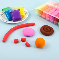 36 Color Clay Set Ultra Light Clay Clay Hand Made Puzzle Modeling Children'S Diy Clay Tools Toys Safe Colorful Light Clay Toy 5