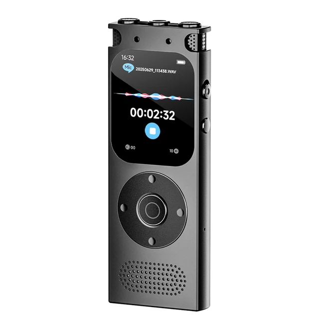 Famue Pro Voice Recorder for Legal/Business - Interview & Meeting Use, Bluetooth 5.4, 3072kbps PCM Audio, Loudspeaker Playback