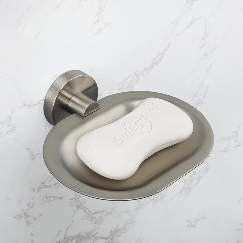 Brushed Nickel Bathroom Hardware 304 Stainless Steel Towel Rack Toilet Paper Holder Soap Holder Towel Bar Toilet Accessories bathroom hardware set bathroom hardware accessories