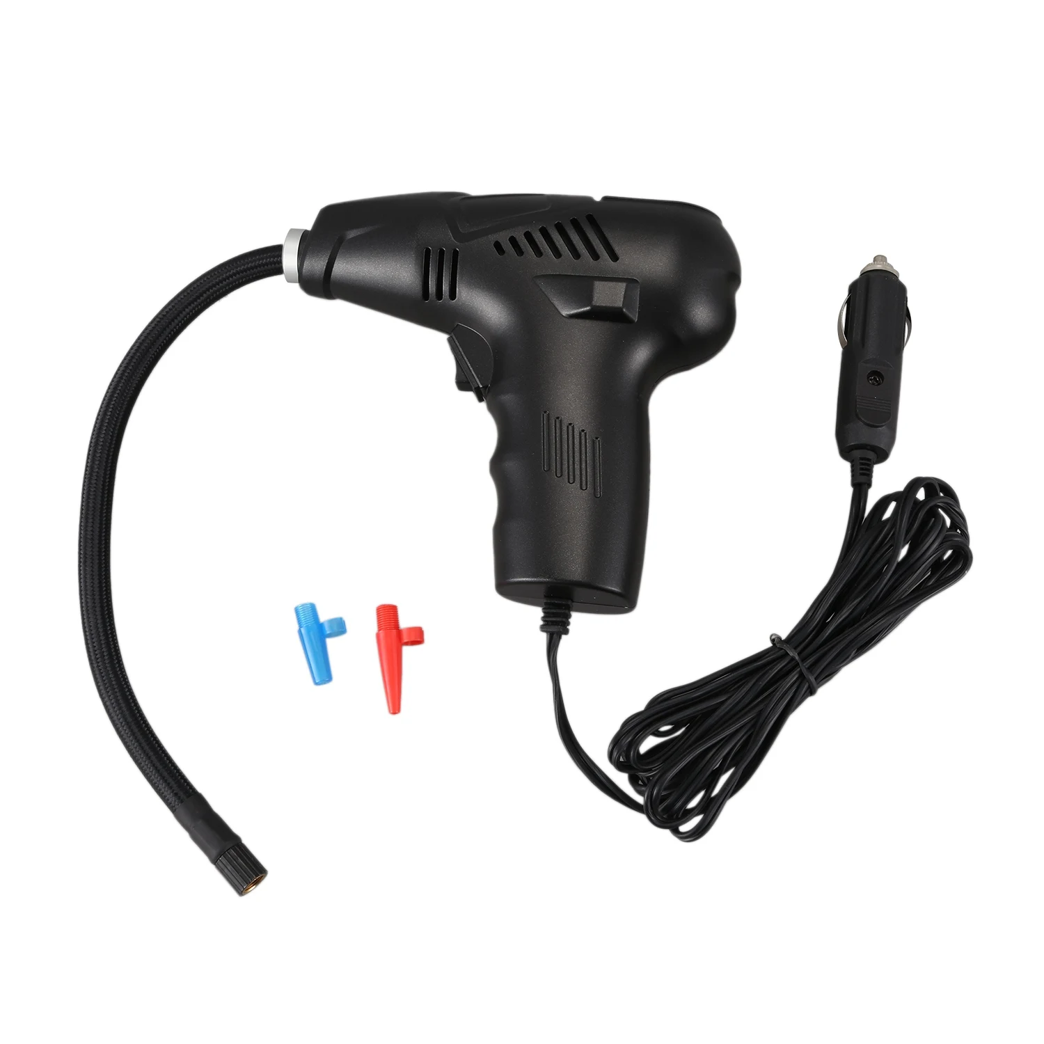 

Digital Tire Inflator With Tire Gauge Pressure,Portable Air Compressor Pump With 12V 120 Psi Lcd Screen Led Light And 3 Nozzles