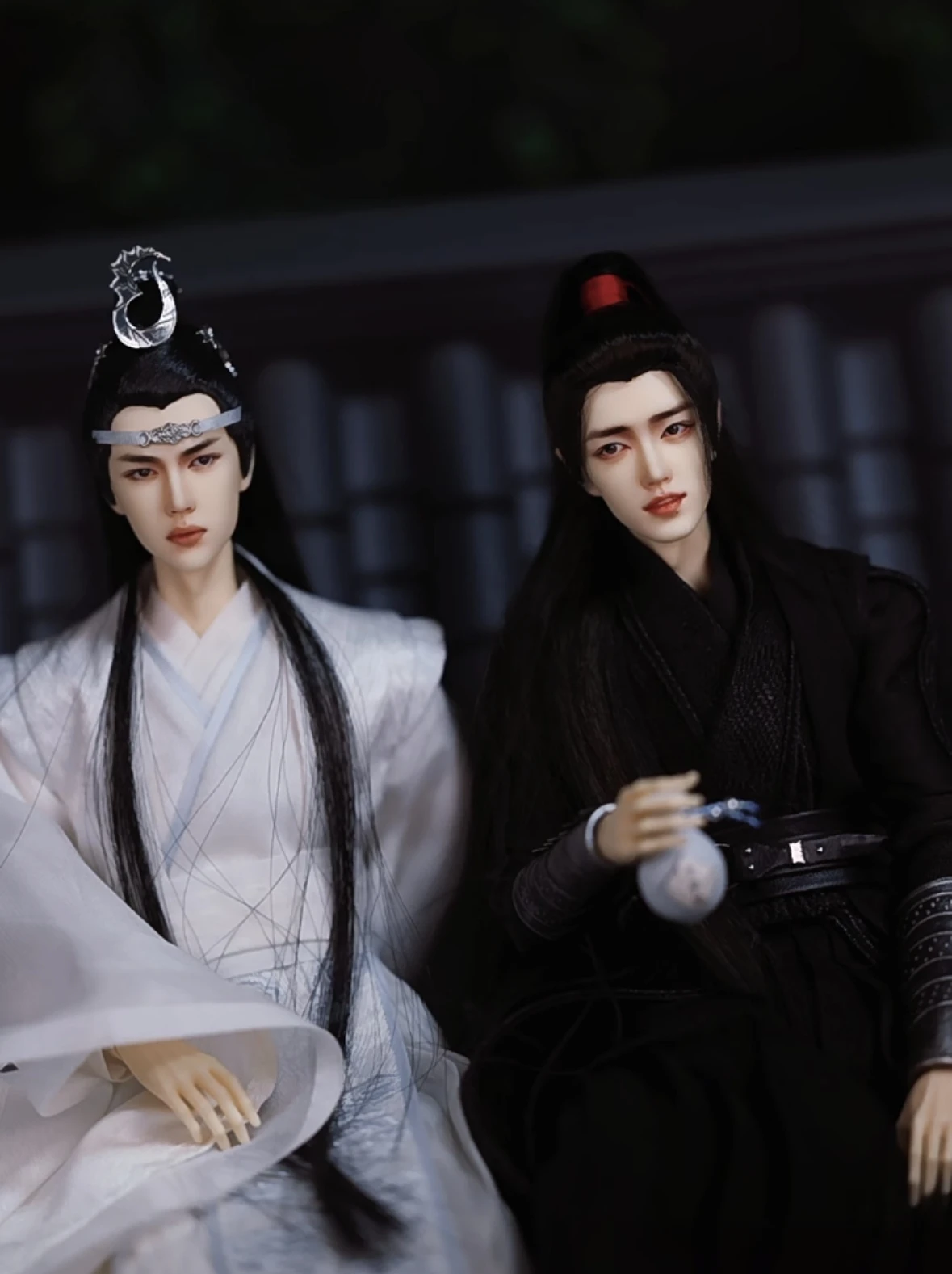 1/3 bjd wei wuxian xiao zhan original boneca realista maquiagem o undomed  topo requintado cabeça 70cm de altura limitada alta coleção arte -  AliExpress