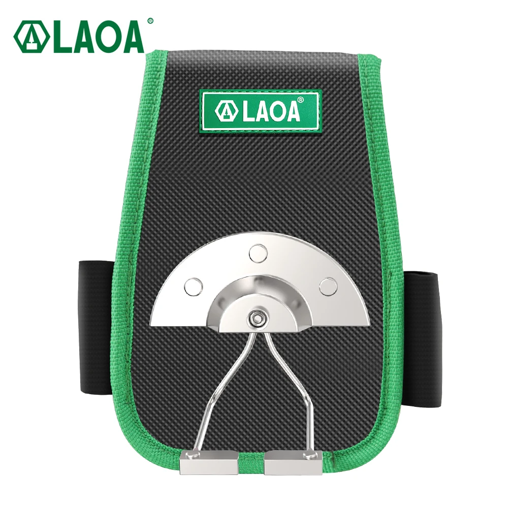 

LAOA Quick Hammer Waist Bag Sheep Horn Hammer Hanging Bag Hammer Waist Hanging Bag Woodworking Tool Waist Bag
