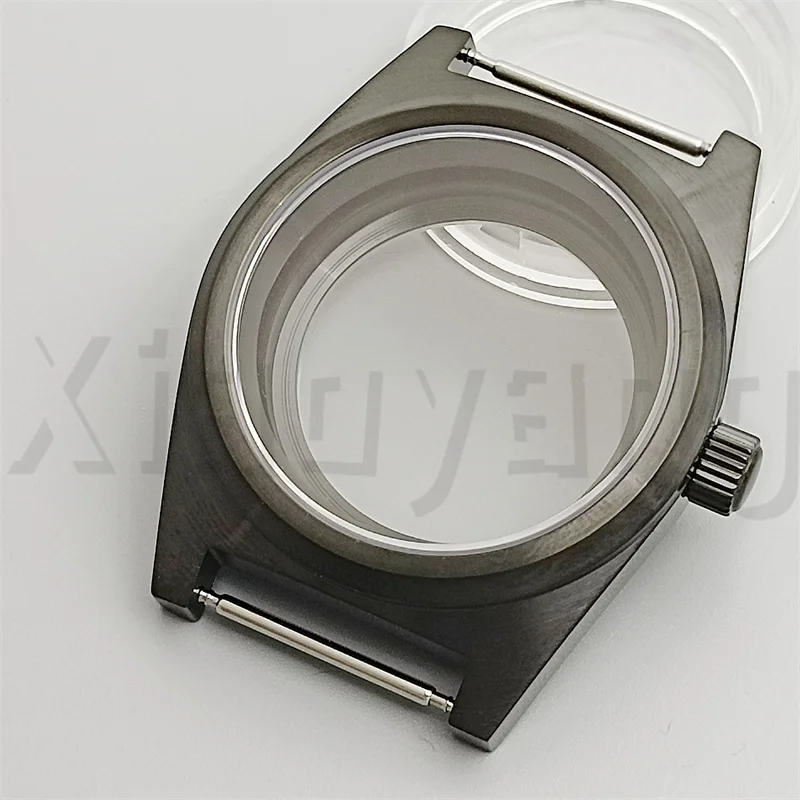 38MM Stainless Steel Watch Case with Sapphire Coated Glass – Available in Silver, Rose Gold, and Black