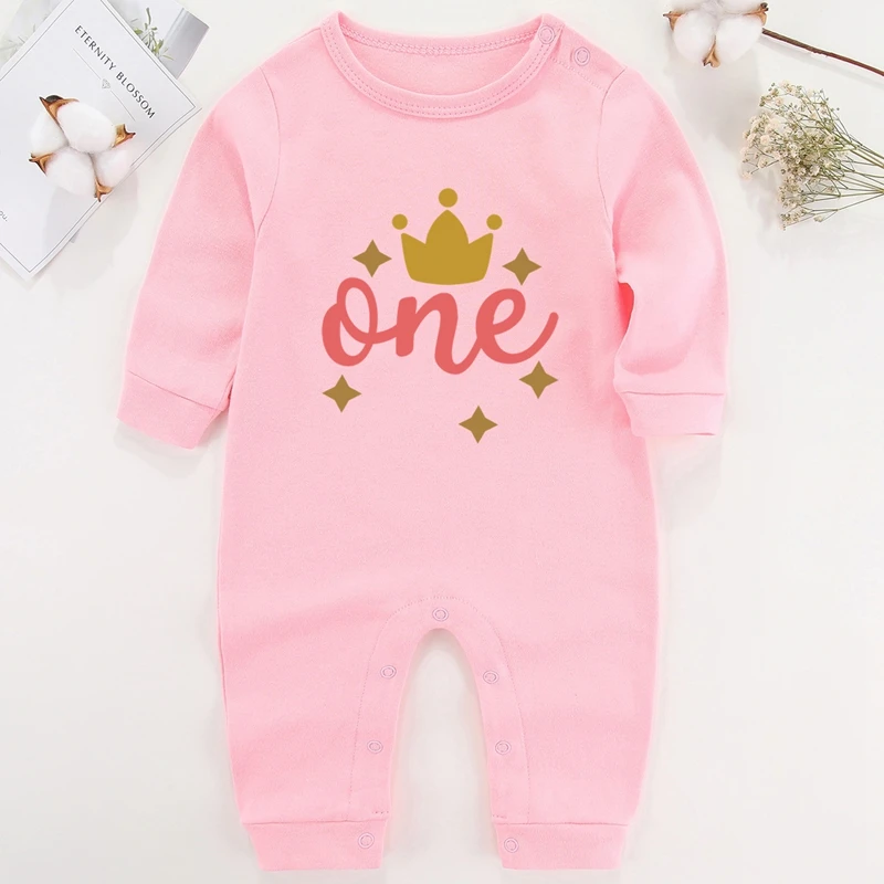 It's My Half Birthday Girls Outfits Long Sleeve Newborn Baby Boy Winter Clothes Cotton Infant One Piece Baby Romper Autumn Warm Baby Bodysuits 