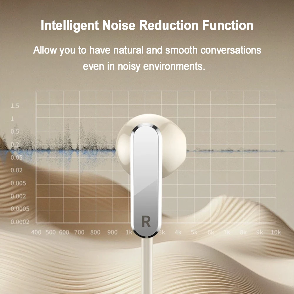 USB Type C HiFi Bass Stereo Wired Earphones with Volume Control
