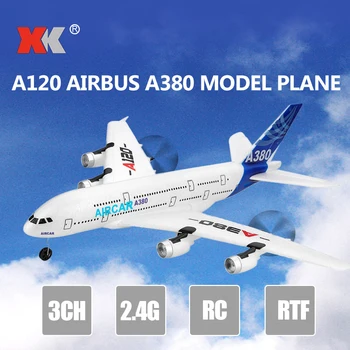 Wltoys XK A120 Aircar A380 3CH EPP Remote Control Airplane 2.4G Fixed-Wing RTF Model Plane - GloreeWorld