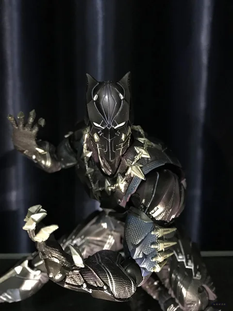 PLAY ARTS Marvel Avengers Black Panther Super Hero PVC Action