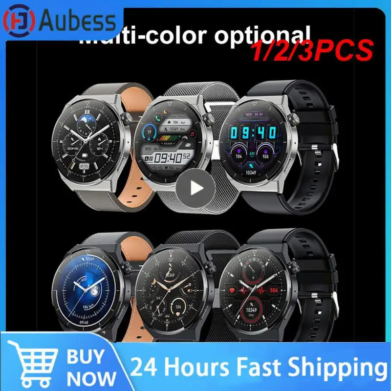 

1/2/3 шт. новые часы GT3 Смарт-часы мужские NFC водонепроницаемый спортивный фитнес-трекер с вызовом Смарт-часы мужские для Android