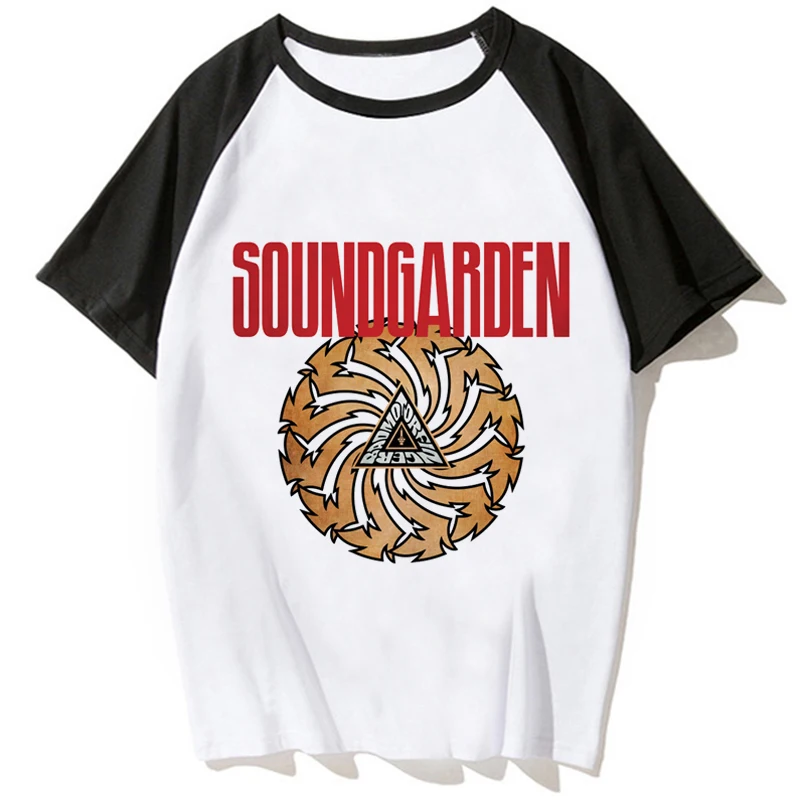 Soundgarden Vintage 90S T Shirt American Rock Band Graphic Tshirt Homme Casual Uomo Maniche Corte Tees