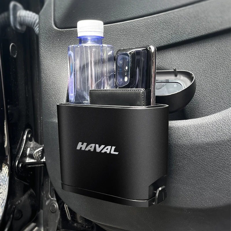 Portable Car Trash Can Hanging Vehicle Garbage With Lid Multifunctional for Haval Great Wall Cuv H3 H5 H2 H1 H6 H8 H9 Wingle