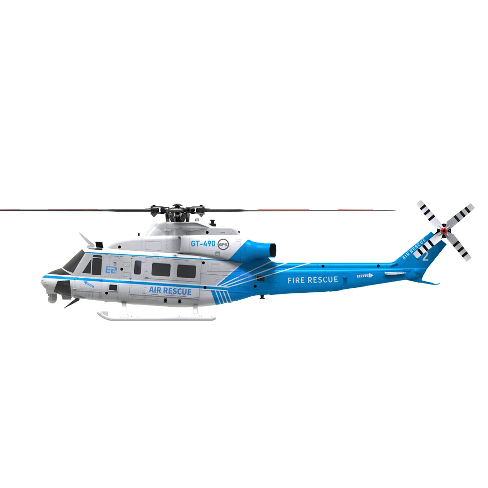 NEW GOOSKY E2 RC 헬리콥터 1:35 UH-1Y 스케일 2.4G 6CH 듀얼 브러시리스 다이렉트 드라이브 모터 BNF / RTF GPS 비행 제어 시스템 탑재