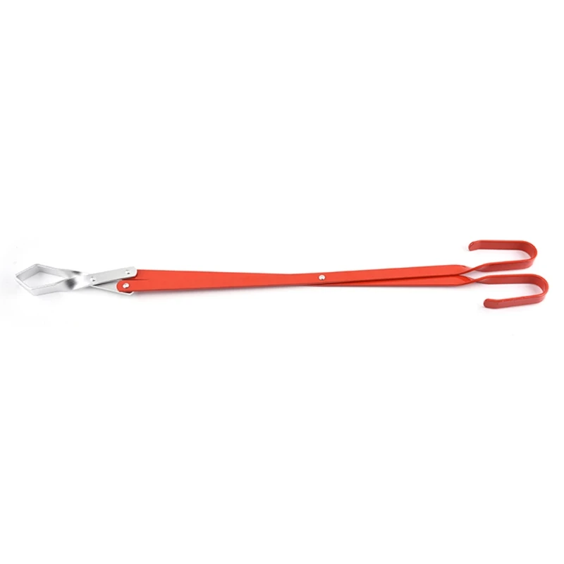 Aluminum Barbecue Carbon Clip Household Long Handled Charcoal Clip Kitchen Multifunctional Food Bread Clips Practical New
