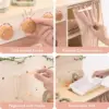 Robotime Robud  Kids Play Kitchen Set Rustic Wooden Kitchen Pretend With Leaf Light String Apron for Toddlers 3+ (Rustic Style) 4