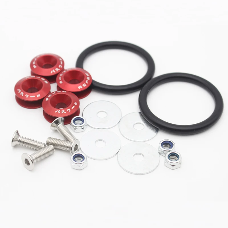Quick Release Fasteners JDM Quick Release Fasteners for Front Bumpers Rear Bumpers and Trunk / Hatch Lids
