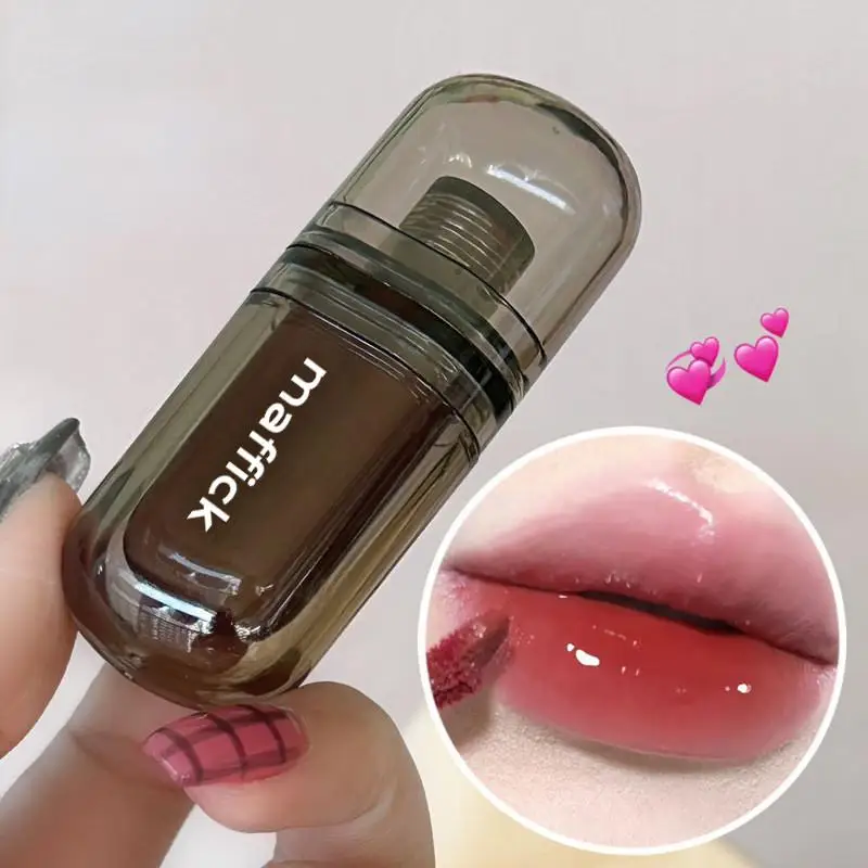 Waterproof Sweat Proof Non Smudging Small Tube Lip Gloss Moisturizing Long-lasting Lipstick lip makeup