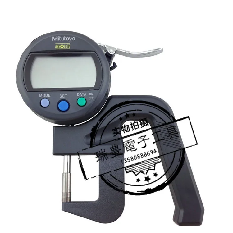 

Genuine Japan Sanfeng digital display thousand-point thickness gauge 547-401 thin film thickness gauge 0-12.7MM 0.001MM