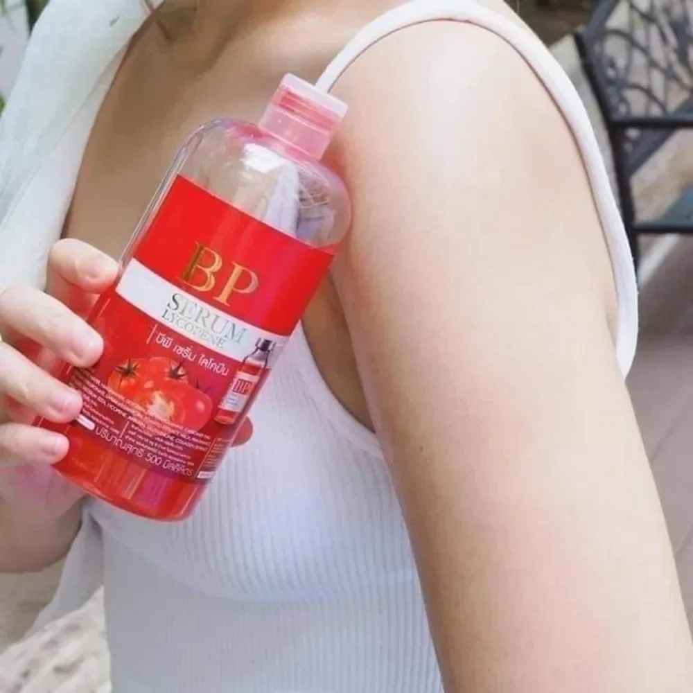 500ml Thailand Body Serum Tomato Whitening Dark Spot Dilution Essense Body Cream 3