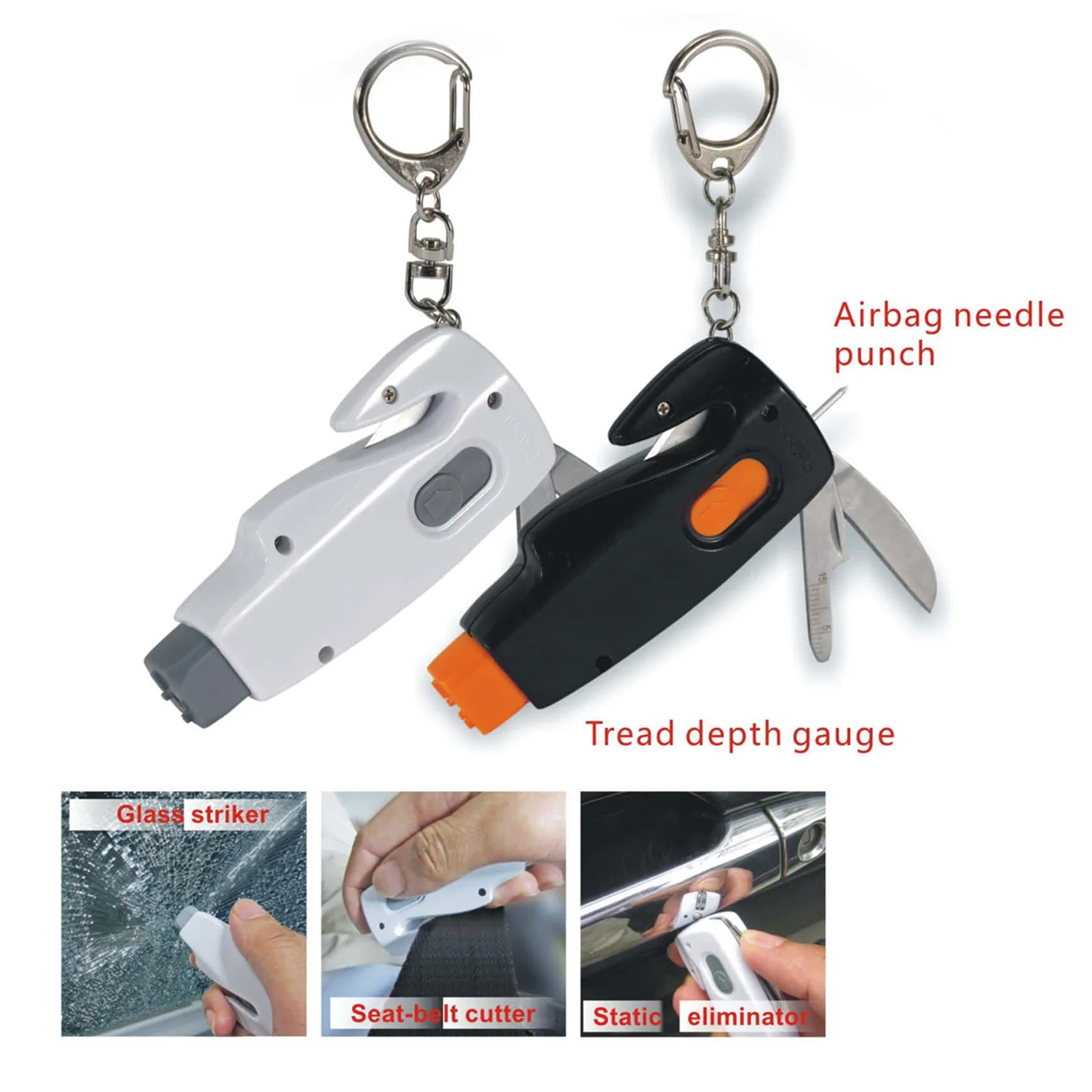Car Safety Hammer Auto Emergency Glass Window Breaker Seat Belt Cutter  Life-Saving Escape Car Emergency Tool - AliExpress