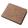 2023 New Wallet Men Short Dollar Clip Zipper Simple Soft Leather Lightweight 1