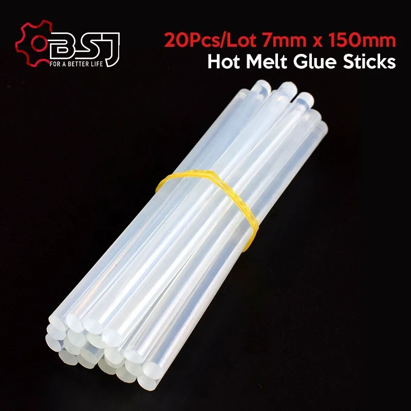 Hot melt Glue stick adhesive Translucent Strong Viscosity Rods for Glue Gun Home DIY Industrial
