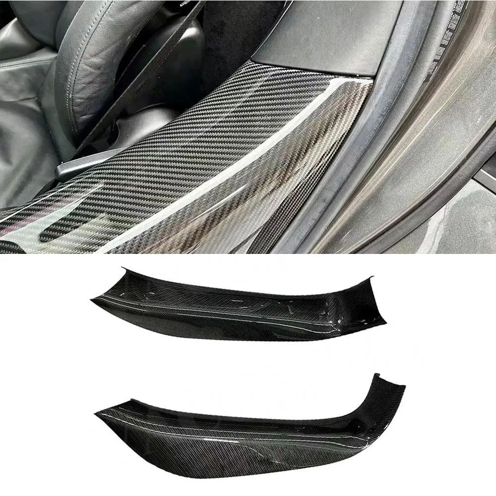 

Dry Carbon Side Splitter Cover Auto Racing Side Skirt Extension Board Door Sill for Mclaren 540C 570S 570GT FRP Car Styling
