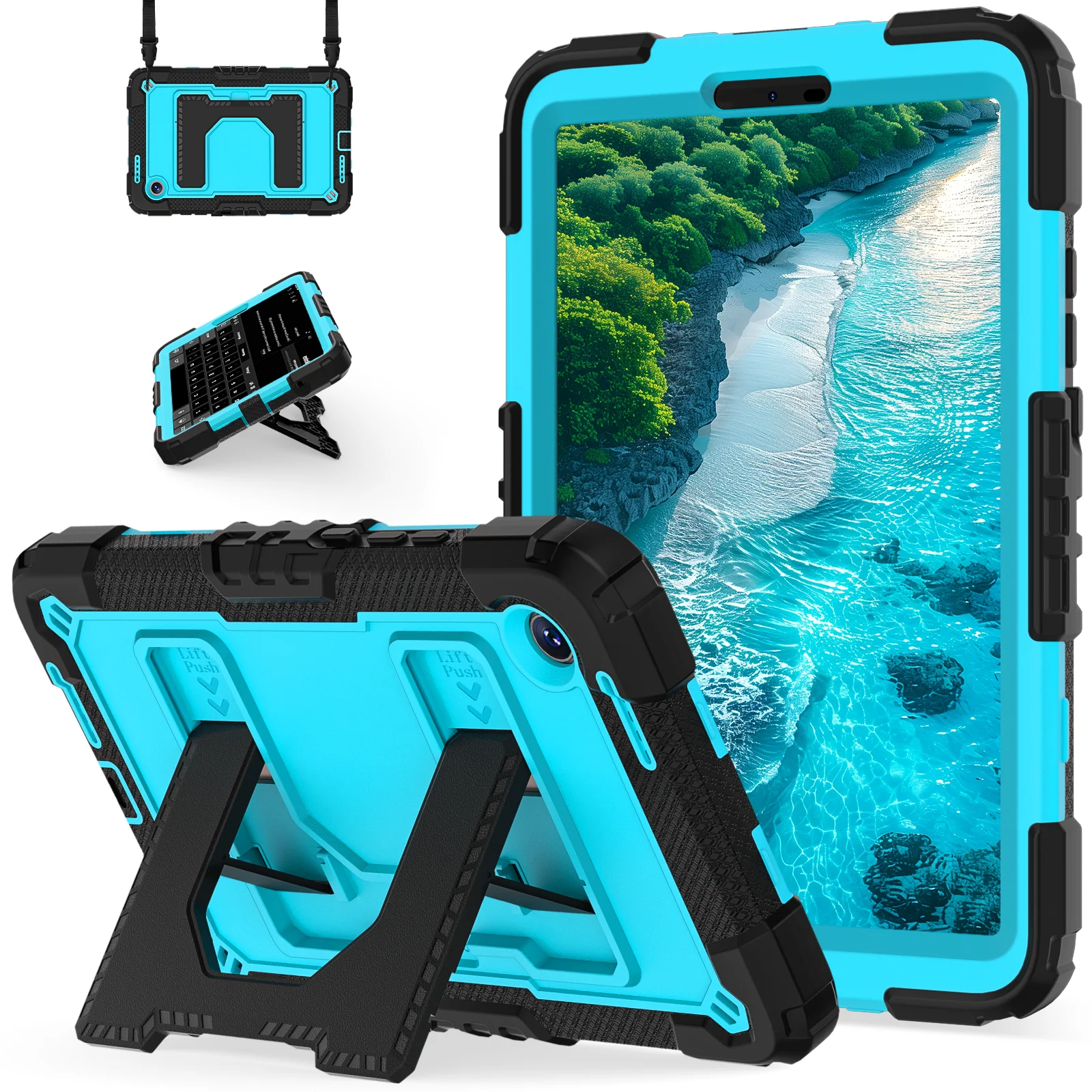 Durable Kids Silicone Armor Tablet Cover