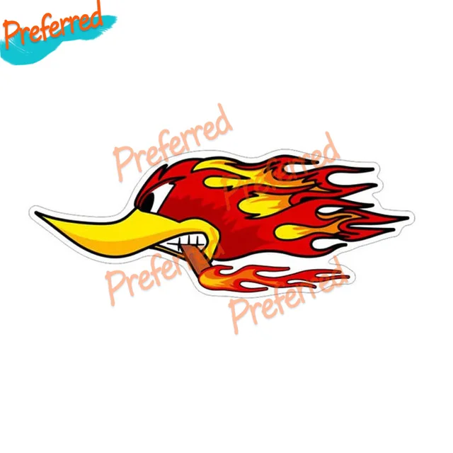 Cartoon Decal Surf Camper Motocross Racing Laptop Helmet Trunk Wall Vinyl Car Sticker Die Cut For Woody Woodpecker Car Stickers Aliexpress