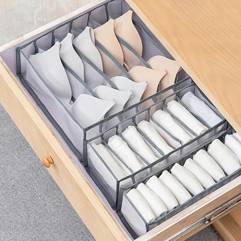 Space-Saving Wardrobe and Drawer Organizer Box