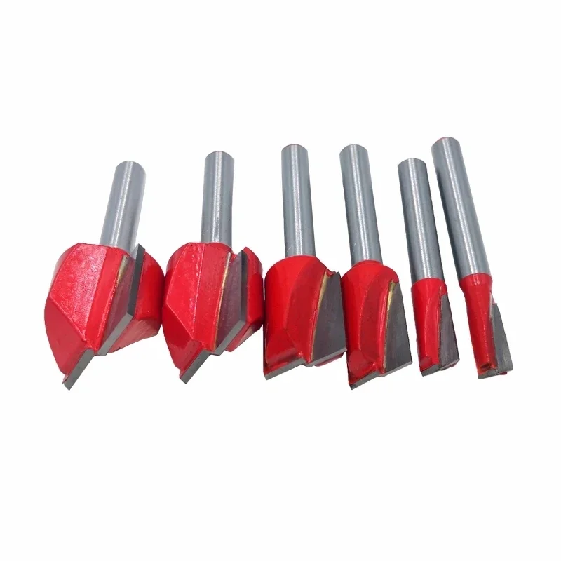 

6mm Shank Wood Cleaning Bottom Bit Straight Router Clean Milling Cutter Woodworking s Power Machine MC06030