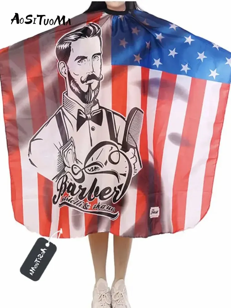 Haircut Cape Professional Hair Cutting Cape Salon Barber Cape Hair Cutting Accessories Waterproof Cloth Apron