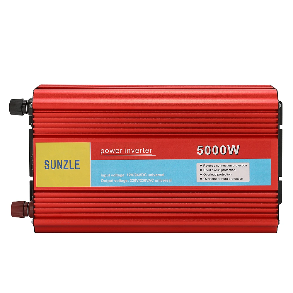 

modified sine wave inverter 5000w inverter 12v 220v off grid inverter 12V 220V converter sustain power full 2500 W peak 5000W