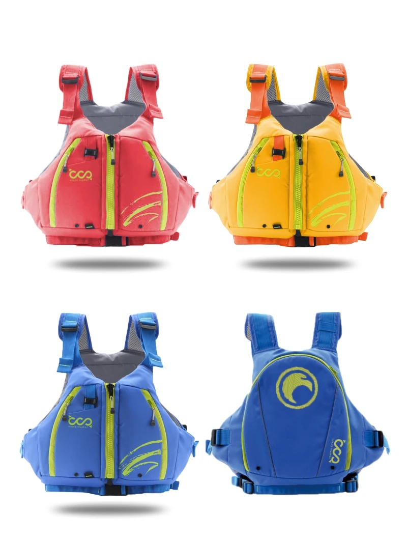 Adult Kids Kayak Life Jackets Approved EN ISO 12402-5 Certified Buoyancy Aids Youth Safety Fishing Vest