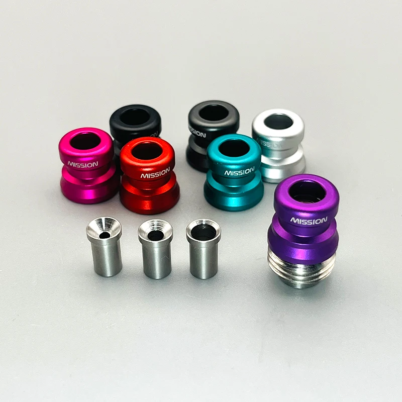 

DSX Mission Booster Style Drip Tip Kit with BB hybrid drip tip Air Holes Diameters 2.0mm 3.0mm 4.5mm for BB/billet box accessory