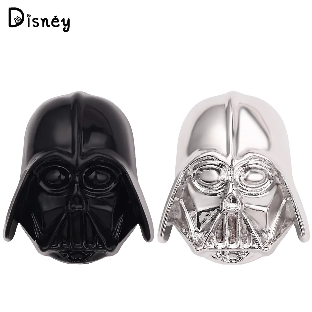 Disney Star Wars Darth Vader Spilla Galaxy Empire Cosplay Casco Metallo Nero Argenteo Distintivo Pin Accessorio Per Uomo Gioielli Regali