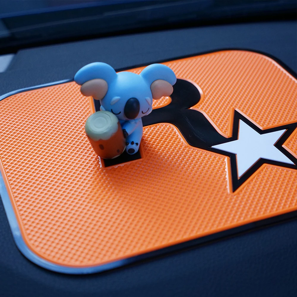 GTA R Star Auto Non-Slip Sticky Gel Pad JDM Car Dashboard Sticky Anti-Slip PVC Mat For Phone Sunglasses Holder car non slip mat car dashboard mat non slip dash mat dash adhesive holder dashboard phone holder dash phone holder