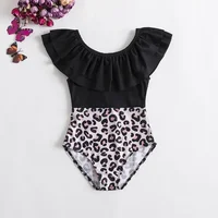 1-5Y Toddler Baby Girls Swimsuit One Piece Girls Swimwear Unicorn Children Swimwear Kids Beach Wear Girls Swimming Outfits 4