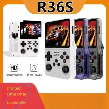 Console di gioco arcade retrò portatile open source con display ad alta definizione da 3,5 pollici, sistema LINUX, simulatore di emulazione