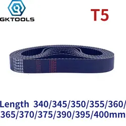 Versatile Closed Loop Rubber Timing Belt with Multiple Widths and Lengths Options - Customized