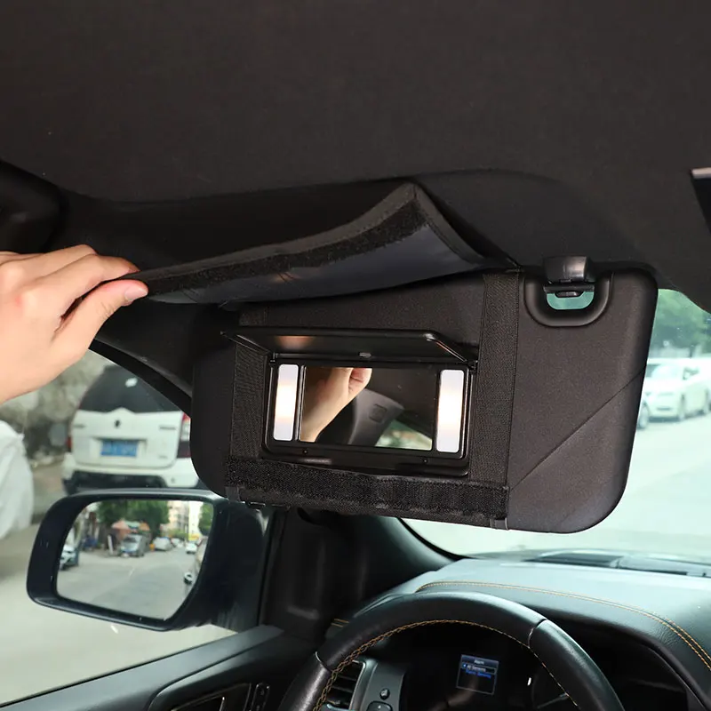 Per Ford Ranger Wildtrak 2015-2021 Oxford Cloth Black Car Parasole Organizer Panel Multi-Pocket Storage Bag Accessori Auto