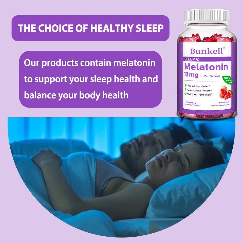 Melatonin Gummies 10 Mg - Fall Asleep Naturally, Fight Insomnia, Support Immunity, and Improve Rest Quality, 30/60 Gummies 8 S06c6899079bc4df28bf19d3b5f1811d46